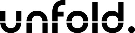 Unfold logo — black
